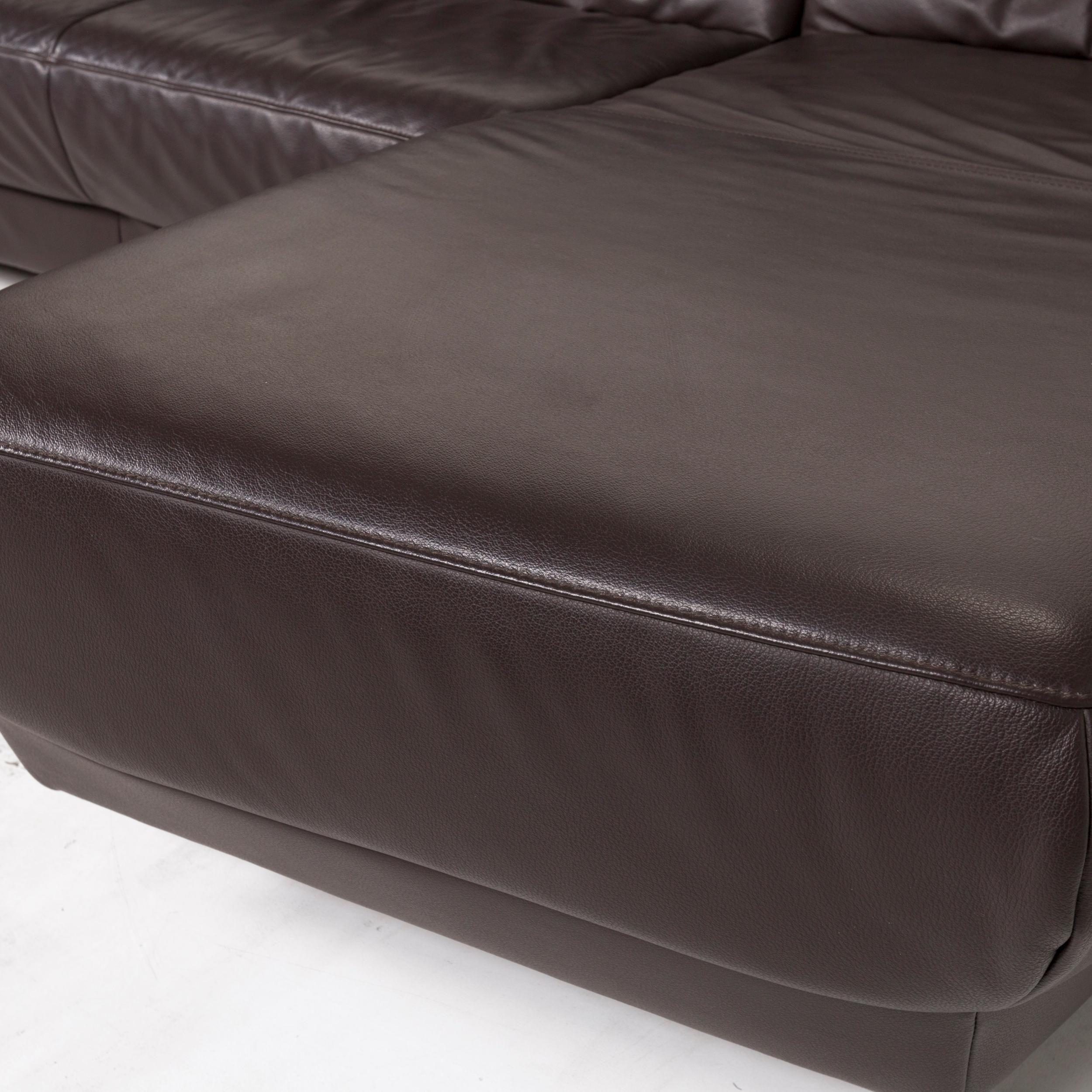 dark brown sofa
