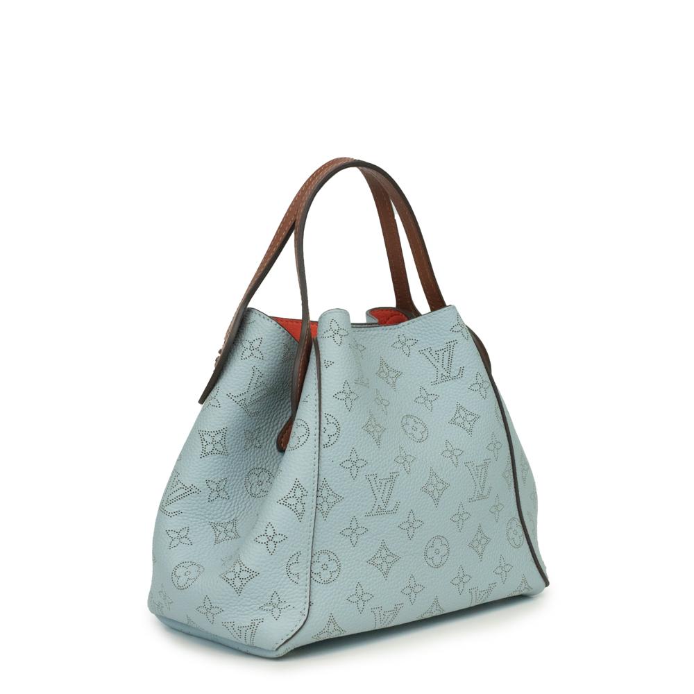 Gray  Hina pm en cuir bleu