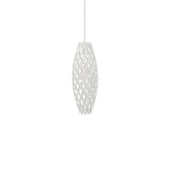Hinaki 50 Pendant Lamp in 2 Sides Painted Bamboo Plywood by David Trubridge
