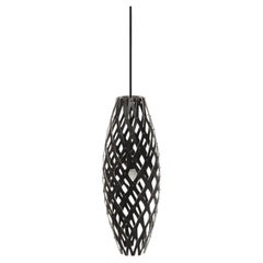 Hinaki 50 Pendant Lamp in 2 Sides Painted Bamboo Plywood by David Trubridge