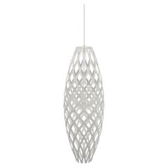 Hinaki 90 Pendant Lamp in 2 Sides Painted Bamboo Plywood by David Trubridge
