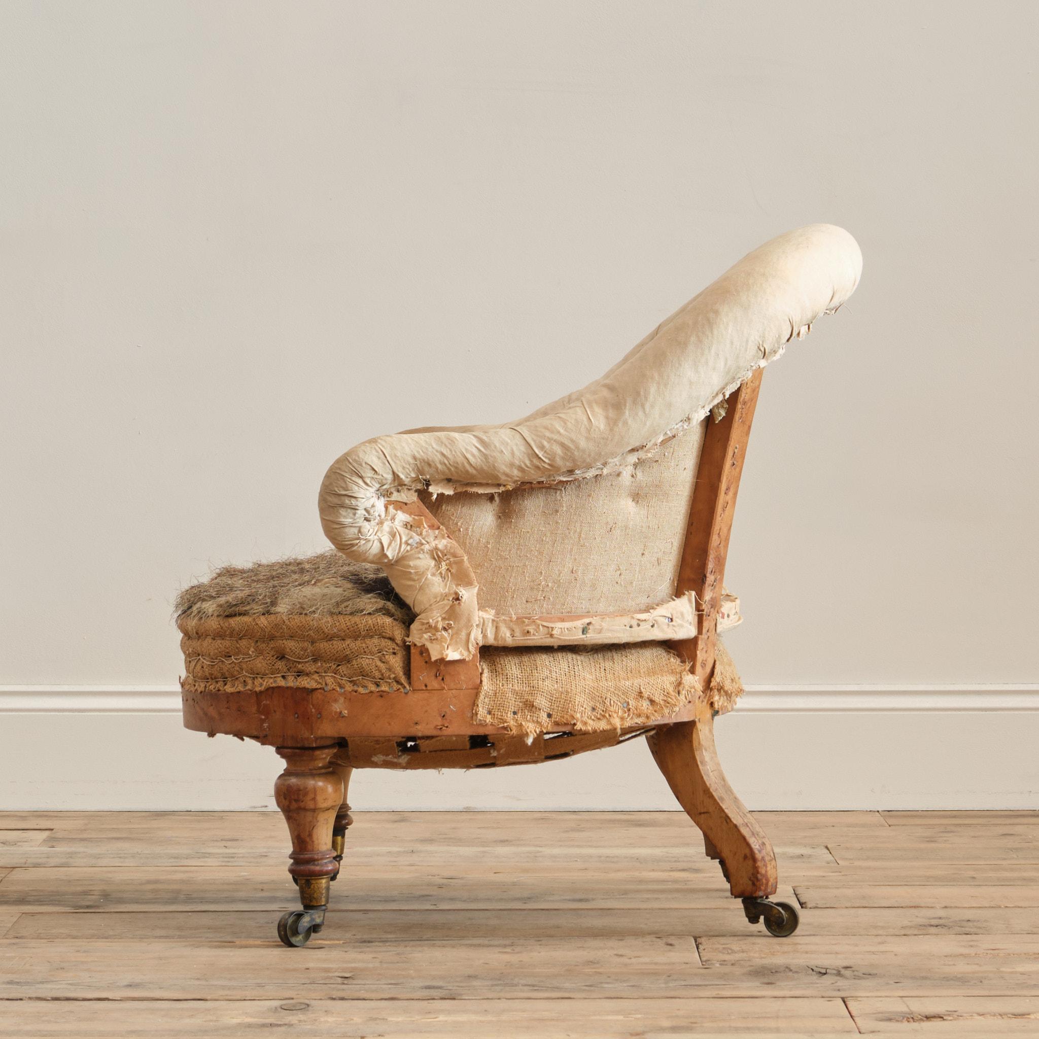 Sillón dormitorio Hindley & Sons c1860 en Bastante bueno estado para la venta en Batley, GB