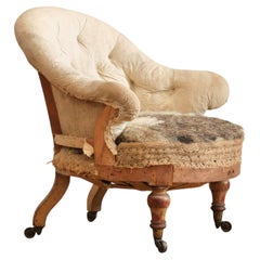 Fauteuil de chambre à coucher Hindley & Sons c1860