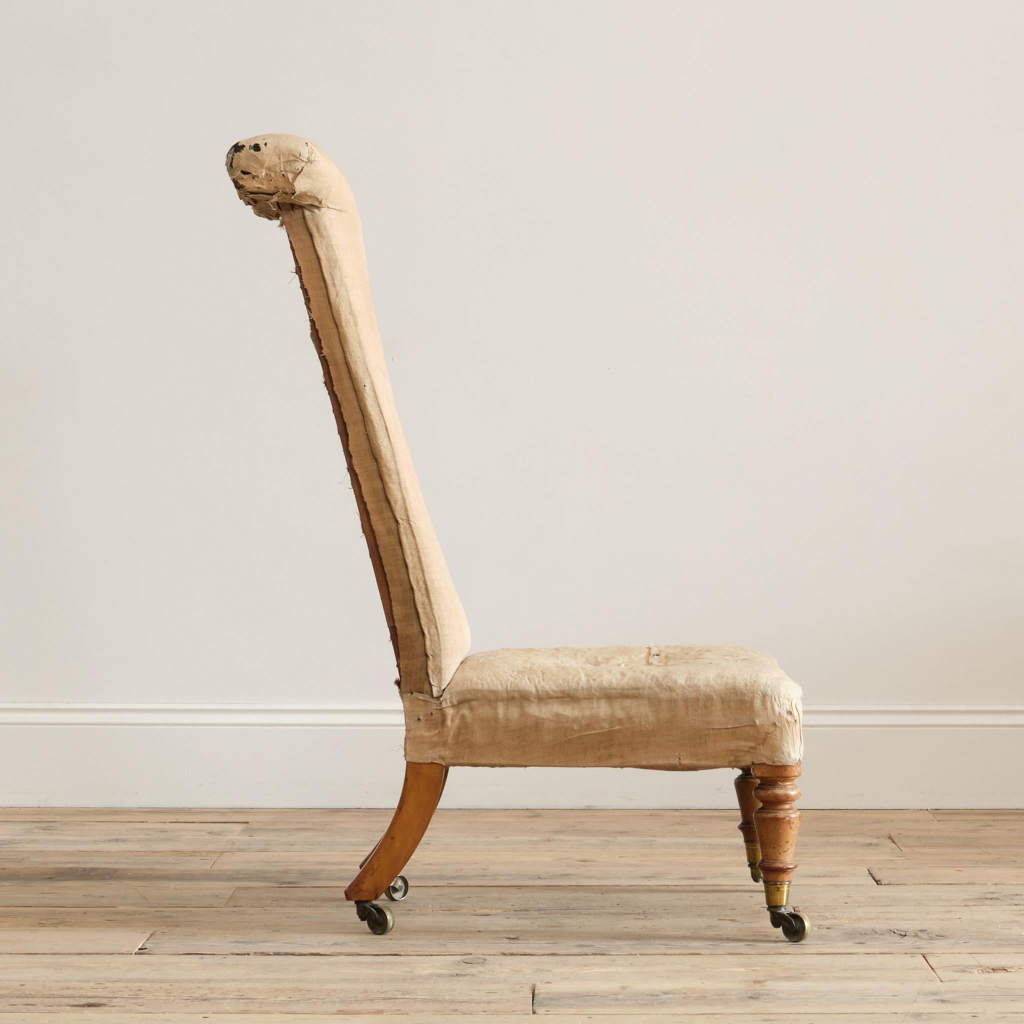 Inglese Hindley & Sons Prie-dieu c1850 in vendita