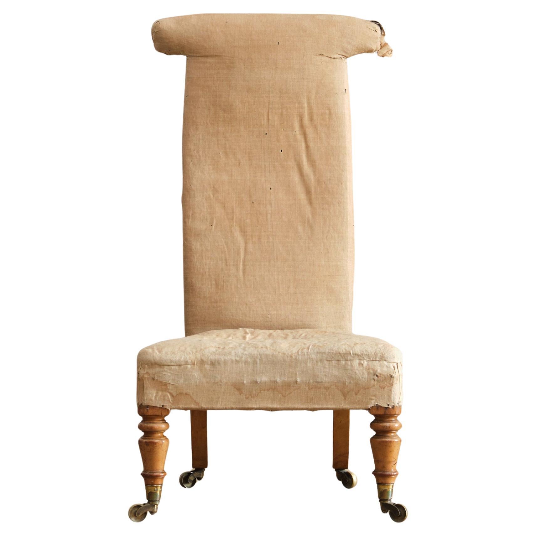 Hindley & Sons Prie-dieu c1850 in vendita