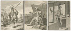 Ascetas y sacerdotes hindúes - Saniassi, Pandaron y Carepatré, 1806