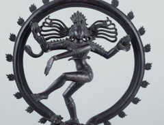 Hindu bronze sculpture of Shiva. Probably 19th C.
