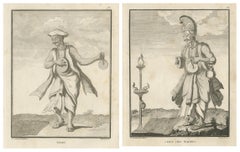 Músicos del Templo Hindú - Tadin y Jefe de los Tadins, 1806