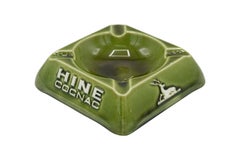 Hine Cognac French Ceramic Ashtray