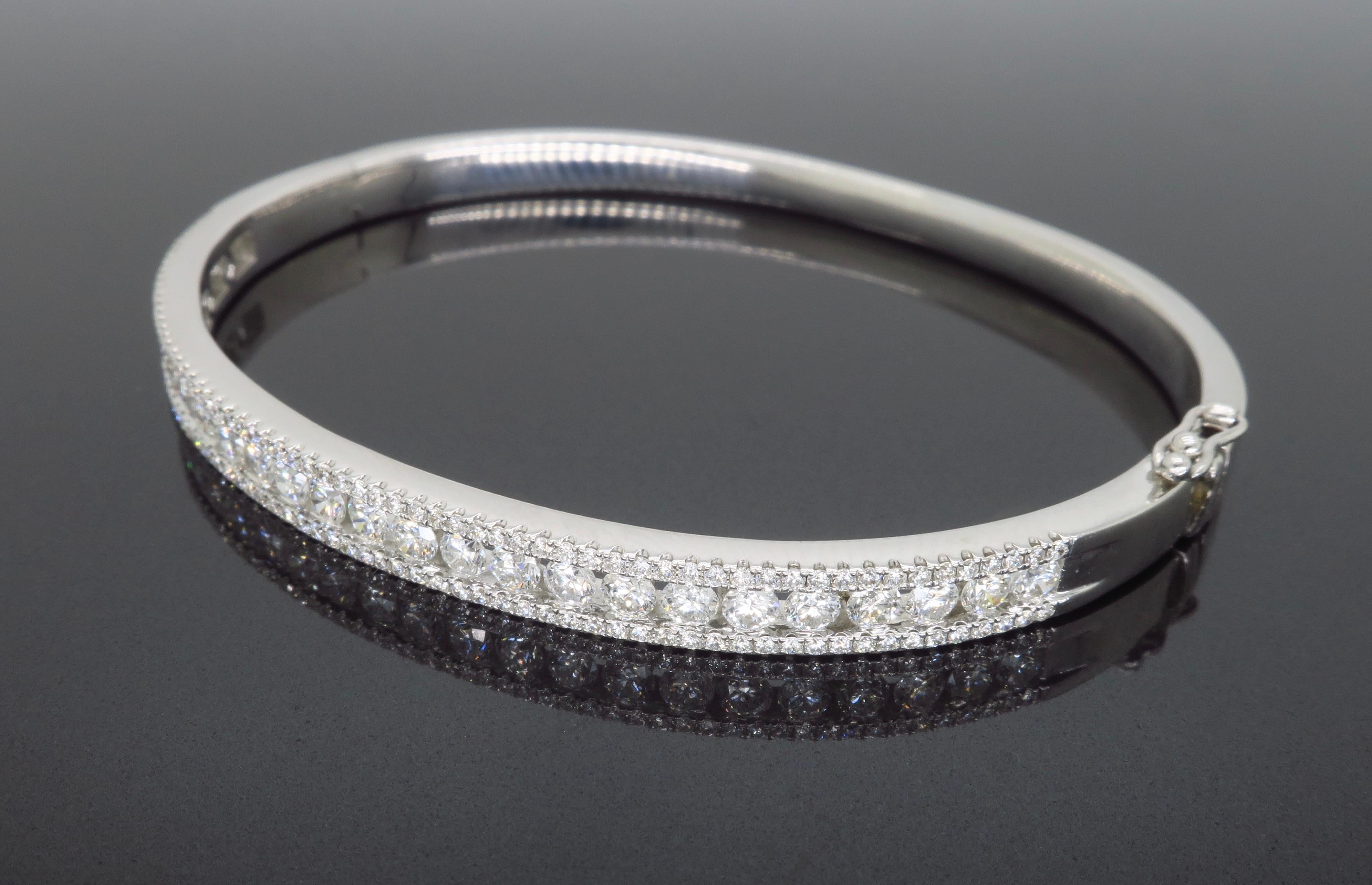 Bracelet  diamants articuls en vente 7