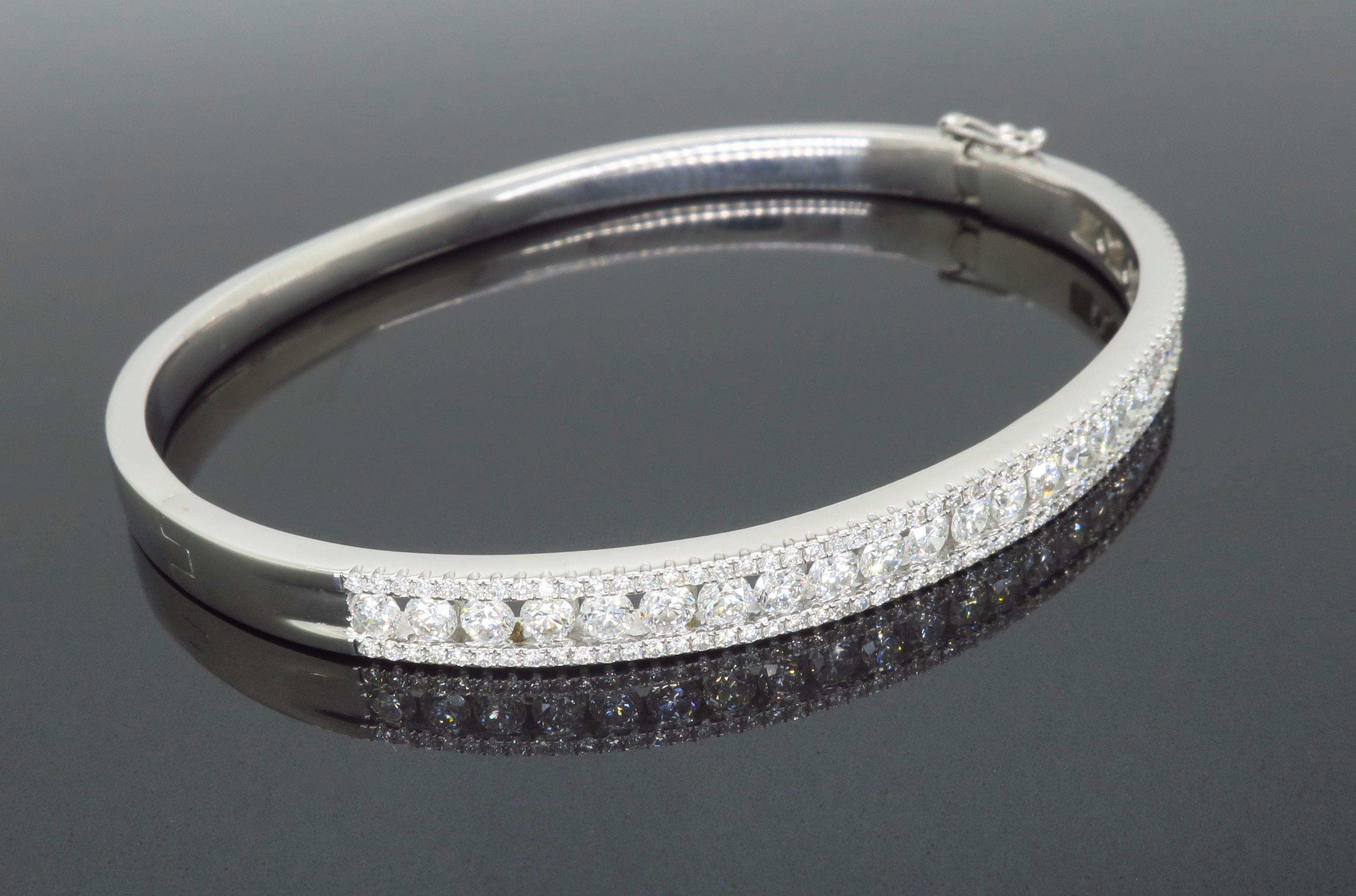 Bracelet  diamants articuls en vente 8