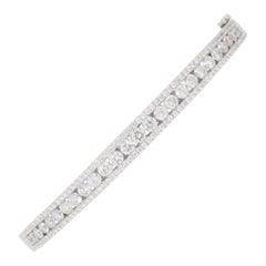 Hinged Diamond Bangle Bracelet