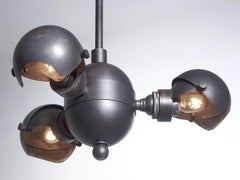 Hinged Three Ball Mini Chandelier