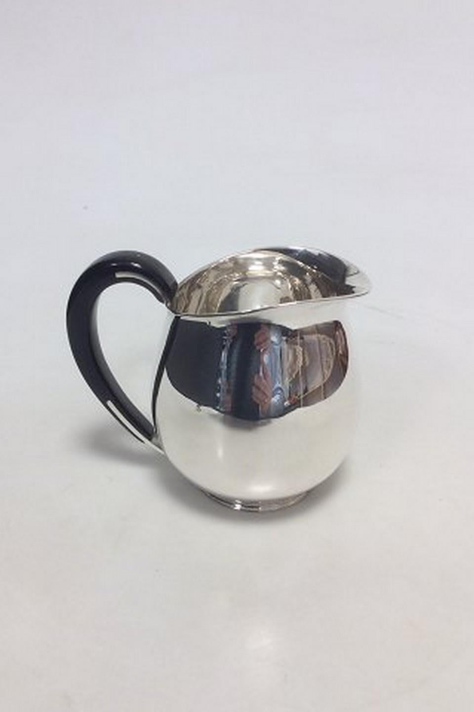 Art Deco Hingelberg Sterling Silver Pitcher by Svend Weihrauch For Sale