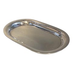 Vassoio Hingelberg in argento sterling di Svend Weihrauch