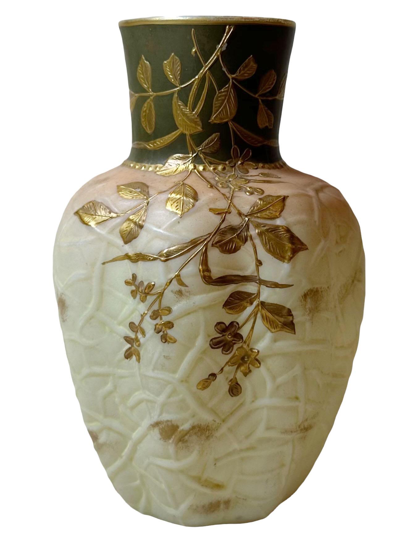 Vaso di Hinrich in ceramica melonica In condizioni buone in vendita a Tampa, FL