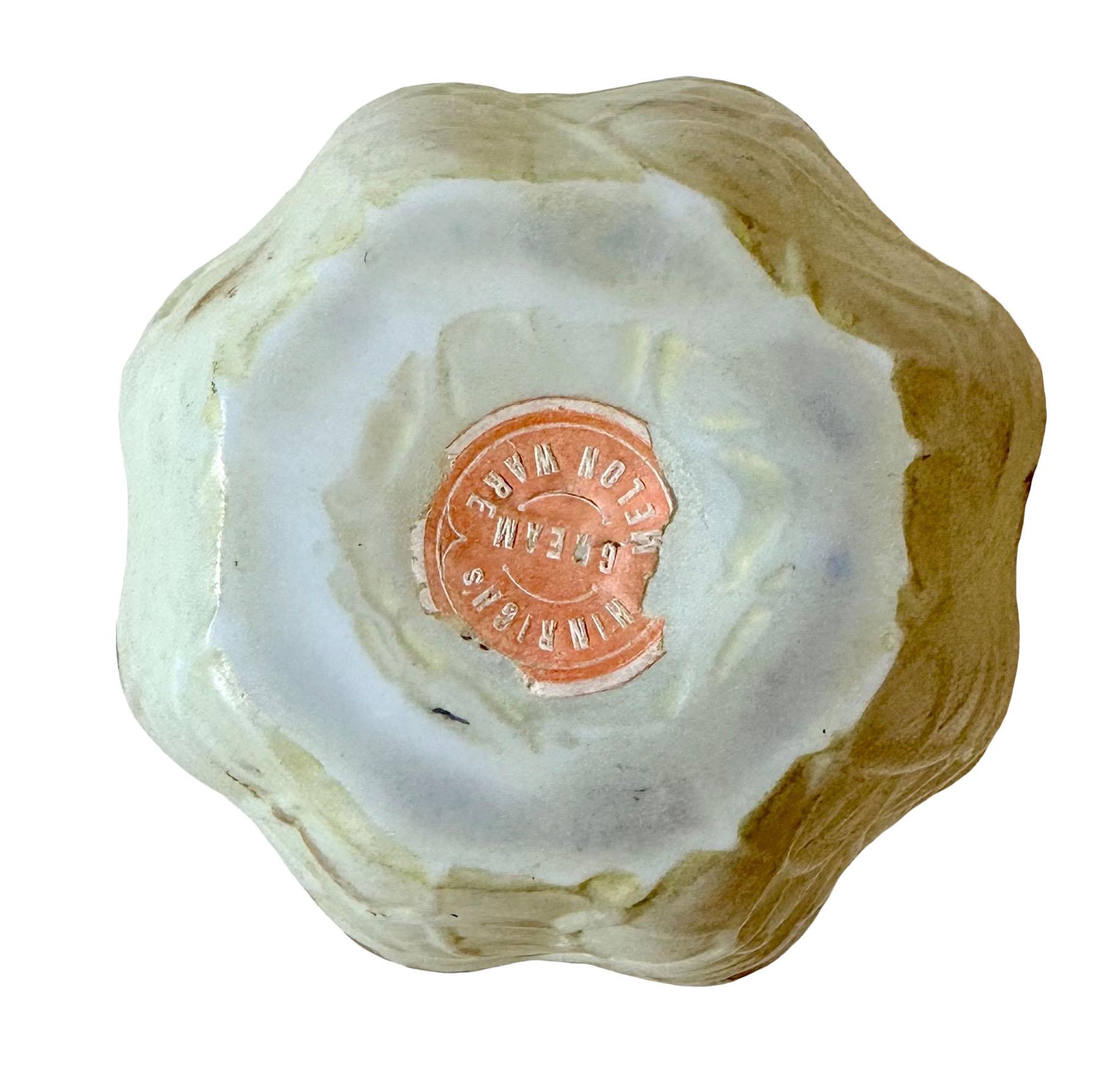 Vetro artistico Vaso di Hinrich in ceramica melonica in vendita