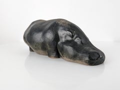 Hippo Animal Sculpture by Elena Laverón, 1980s