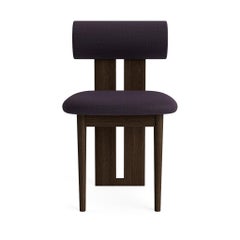 Silla "Hippo" de Norr11, Roble ahumado oscuro, Kvadrat Canvas 694