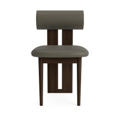'Hippo' Chair by Norr11, Dark Smoked Oak, Spectrum Leather, Autumn