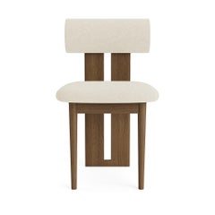 'Hippo' Chair by Norr11, Light Smoked Oak, Barnum Bouclé col.24