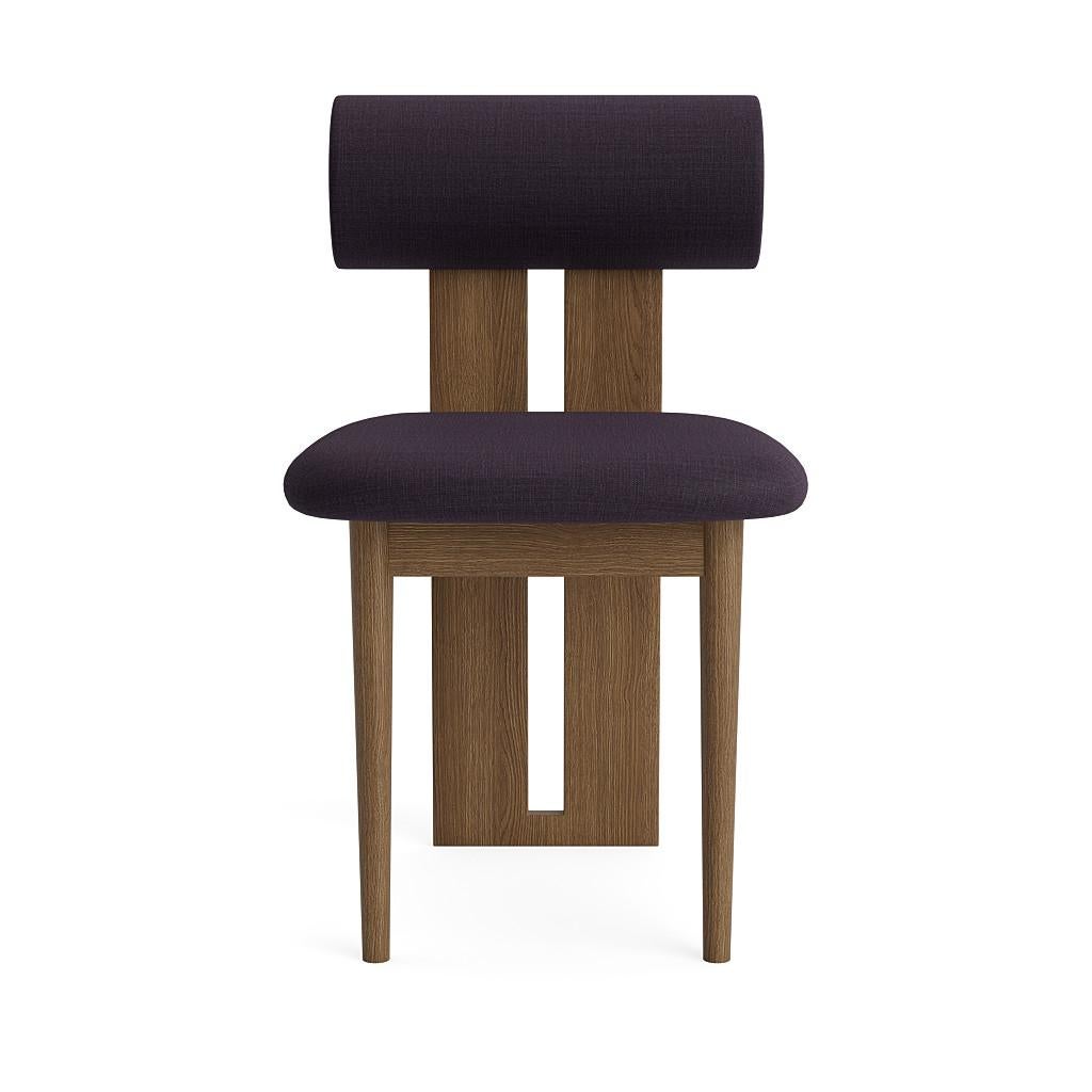HIPPO Chair
Signed by Kristian Sofus Hansen and Tommy Hyldahl for Norr11. 

Model shown on the picture:
Wood: Light Smoked Oak
Fabric: Kvadrat Canvas 694

Wood types available: natural oak / light smoked oak / dark smoked oak / black