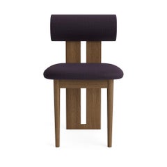 'Hippo' Chair by Norr11, Light Smoked Oak, Kvadrat Canvas 694