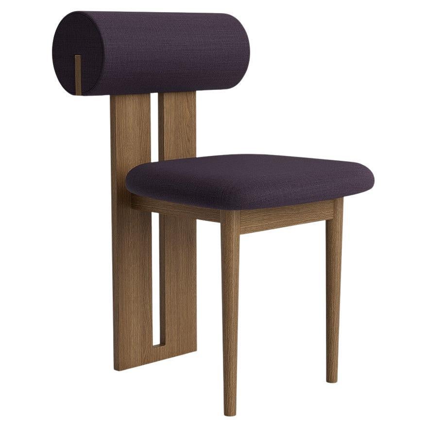 'Hippo' Chair by Norr11, Light Smoked Oak, Kvadrat Canvas 694 For Sale