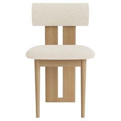 Silla "Hippo" de Norr11, roble natural, Barnum Bouclé col.24