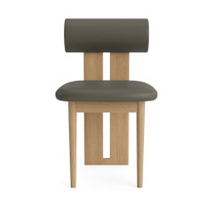 'Hippo' Chair by Norr11, Natural Oak, Spectrum Leather, Autumn
