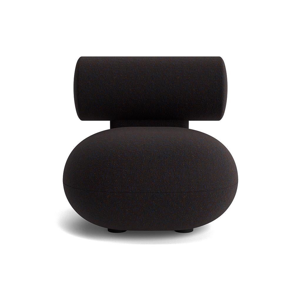 'Hippo' Upholstered Lounge Chair by Norr11, Zero, Black In New Condition For Sale In Paris, FR