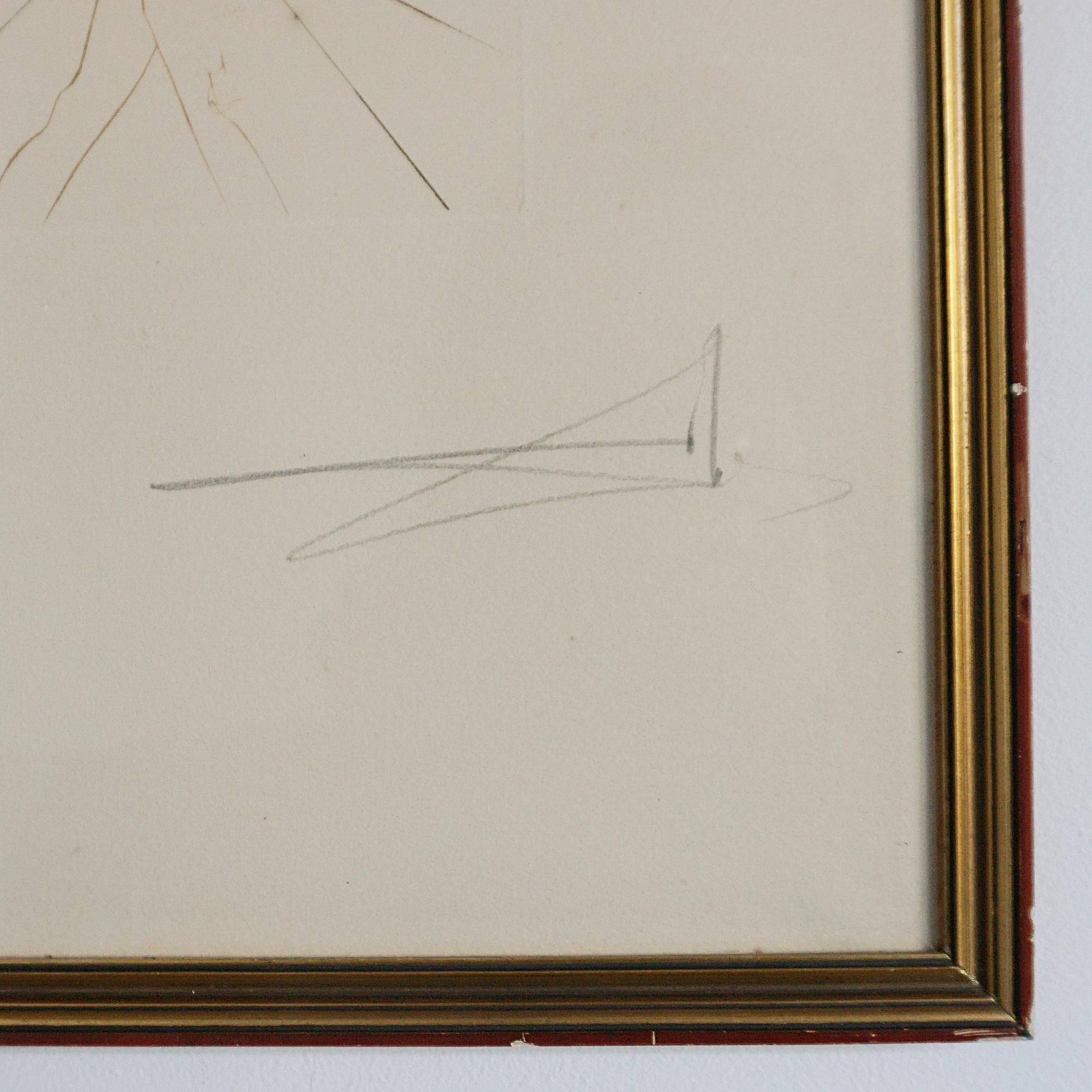 Spagnolo 'Hippofemme' (da Femme et Cheveux) 1973, stampa di Salvador Dalí in vendita