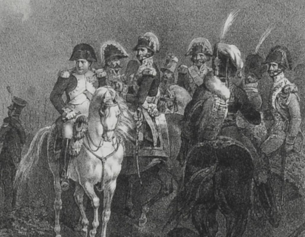 Napoléon à Bautzen - Print de Hippolyte Bellangé