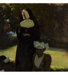 Fournier Hippolyte (1853-1926)+  Promenade de Dimanche (The Walk on Sunday)