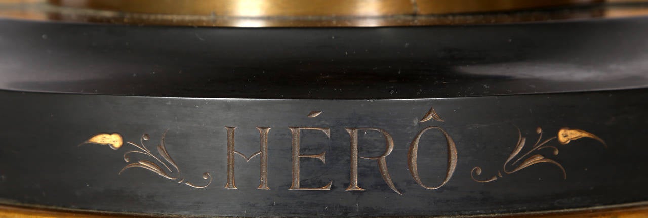 Hero, sculpture en bronze Art nouveau de Moreau en vente 2