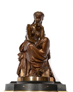 Hero, Art Nouveau Bronze Sculpture by Moreau