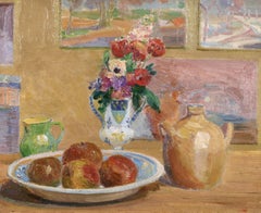 Nature morte aux pommes - Natura morta post impressionista - Hippolyte Petitjean