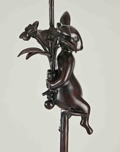 "Hippolyte the Rabbit" Floor Lamp, Hubert Le Gall, Limited Edition
