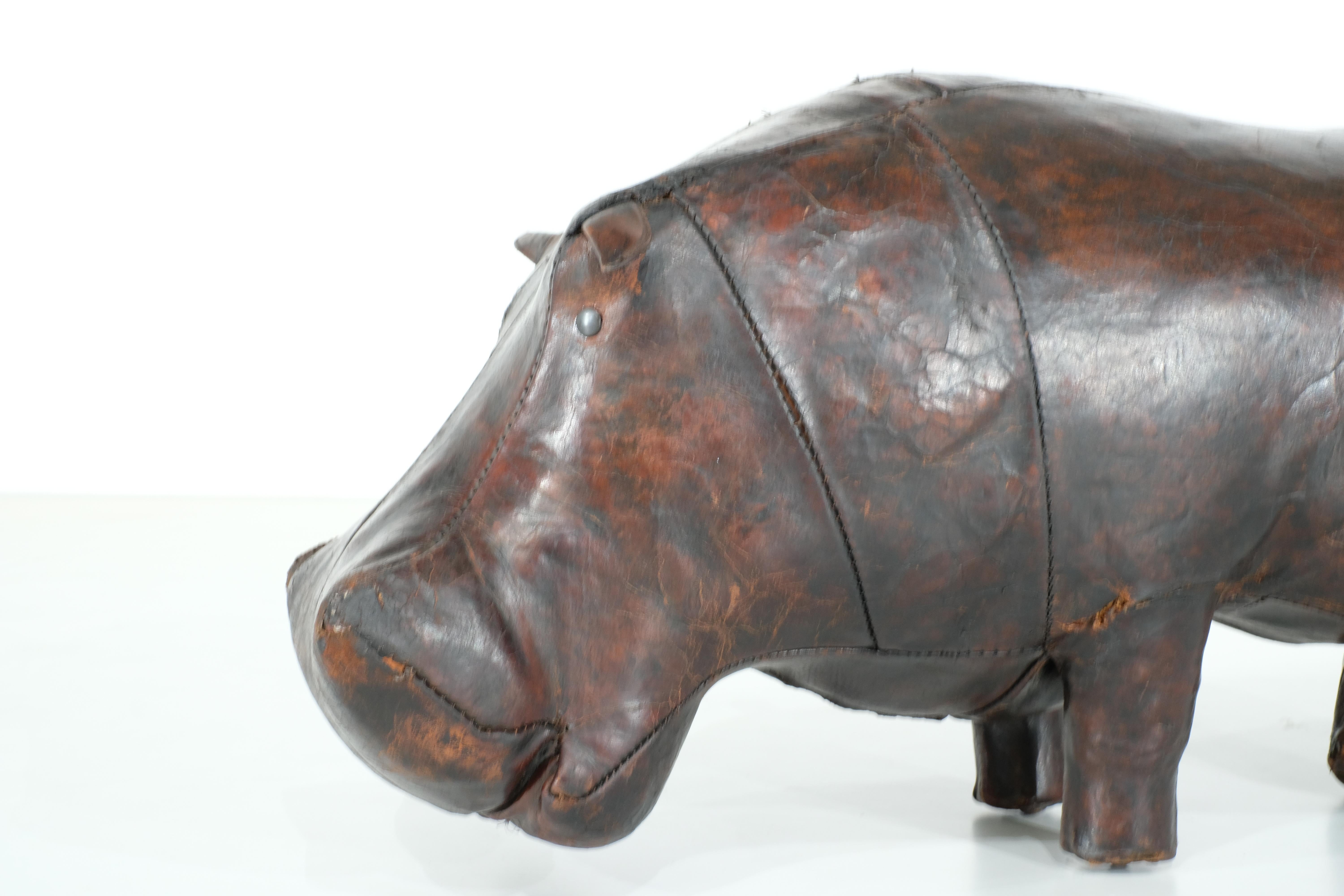 Mid-Century Modern Hippopotamus by Dimitri Omersa for Abercrombie & Fitch - 1960s For Sale