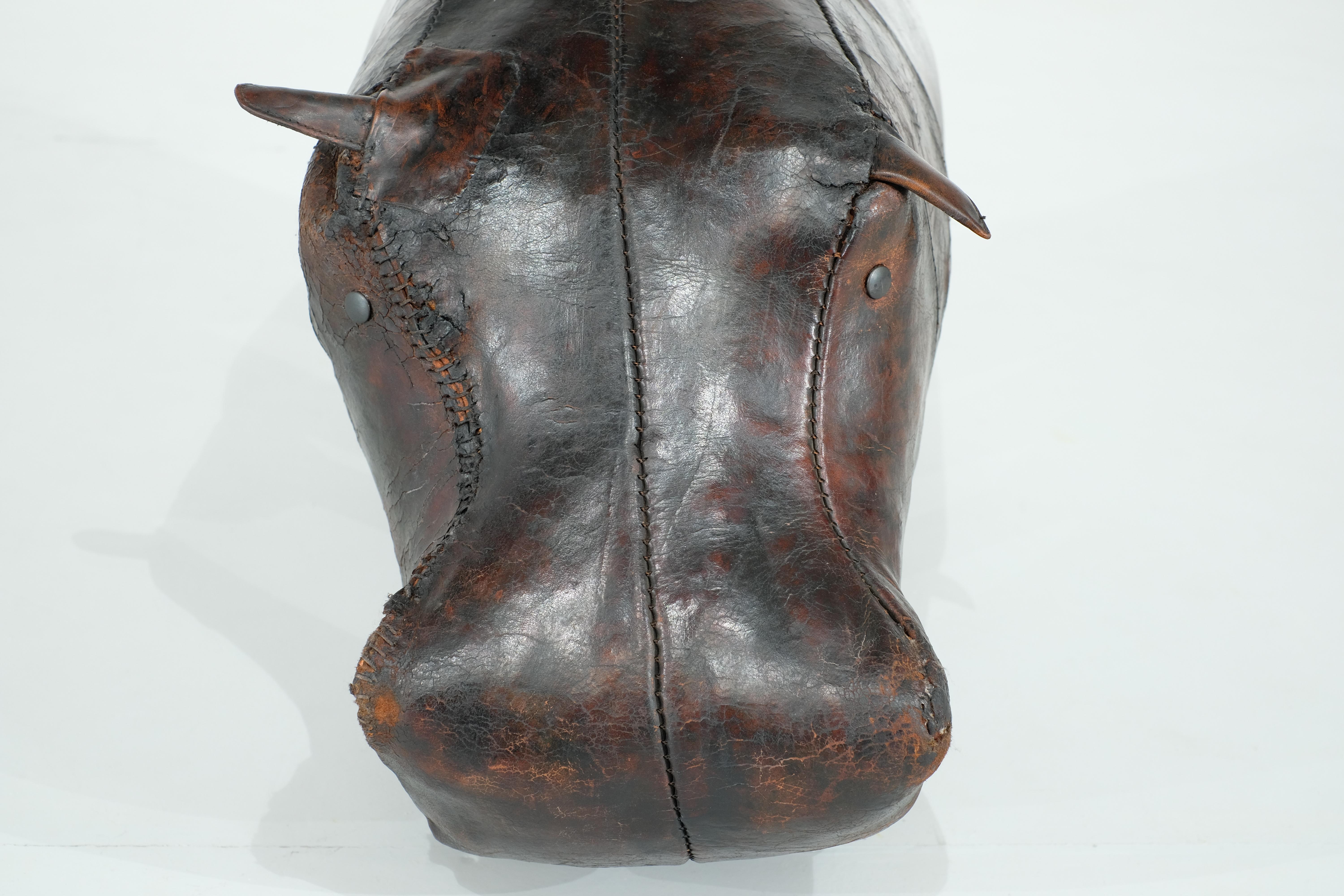 Hippopotamus by Dimitri Omersa for Abercrombie & Fitch - 1960s In Good Condition For Sale In Uccle, Bruxelles