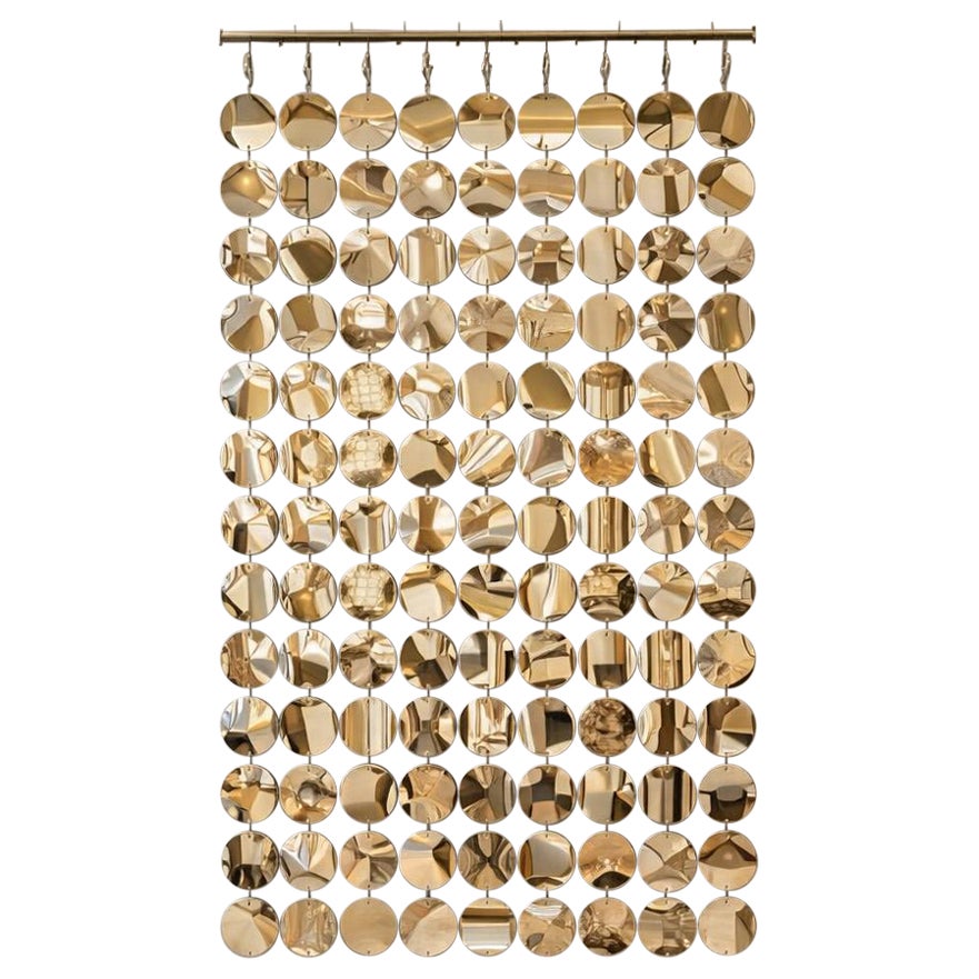 Specchio da parete modulare Hipsteria Gold Maxi di GTG Design Couture
