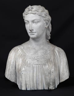 Female bust, Allegory of Peace by Hiram Powers