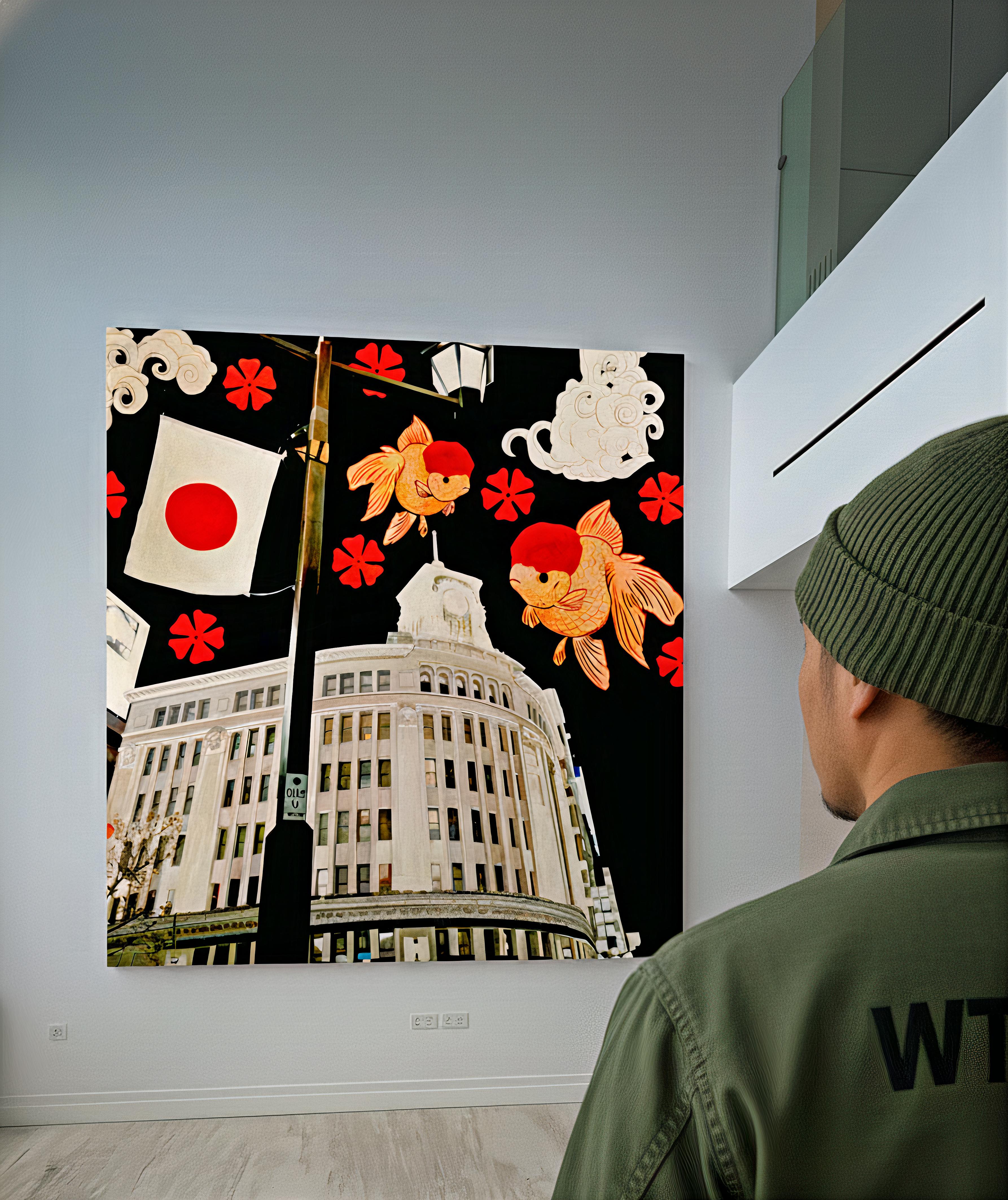 Alabaster Elegance und Crimson Echo : Kohakus Tanz in der Nacht von Tokio im Angebot 2