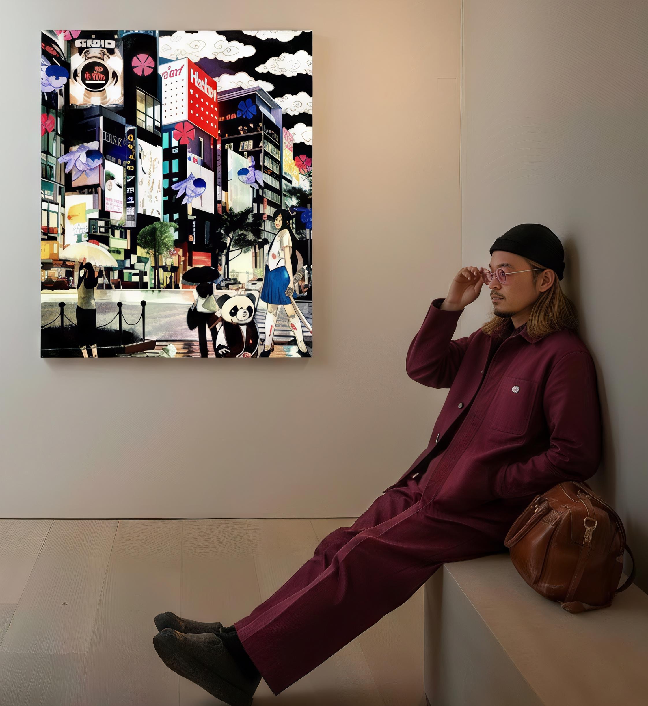 Dior Blossoms in Battle Nocturnes : Elegance in Neon