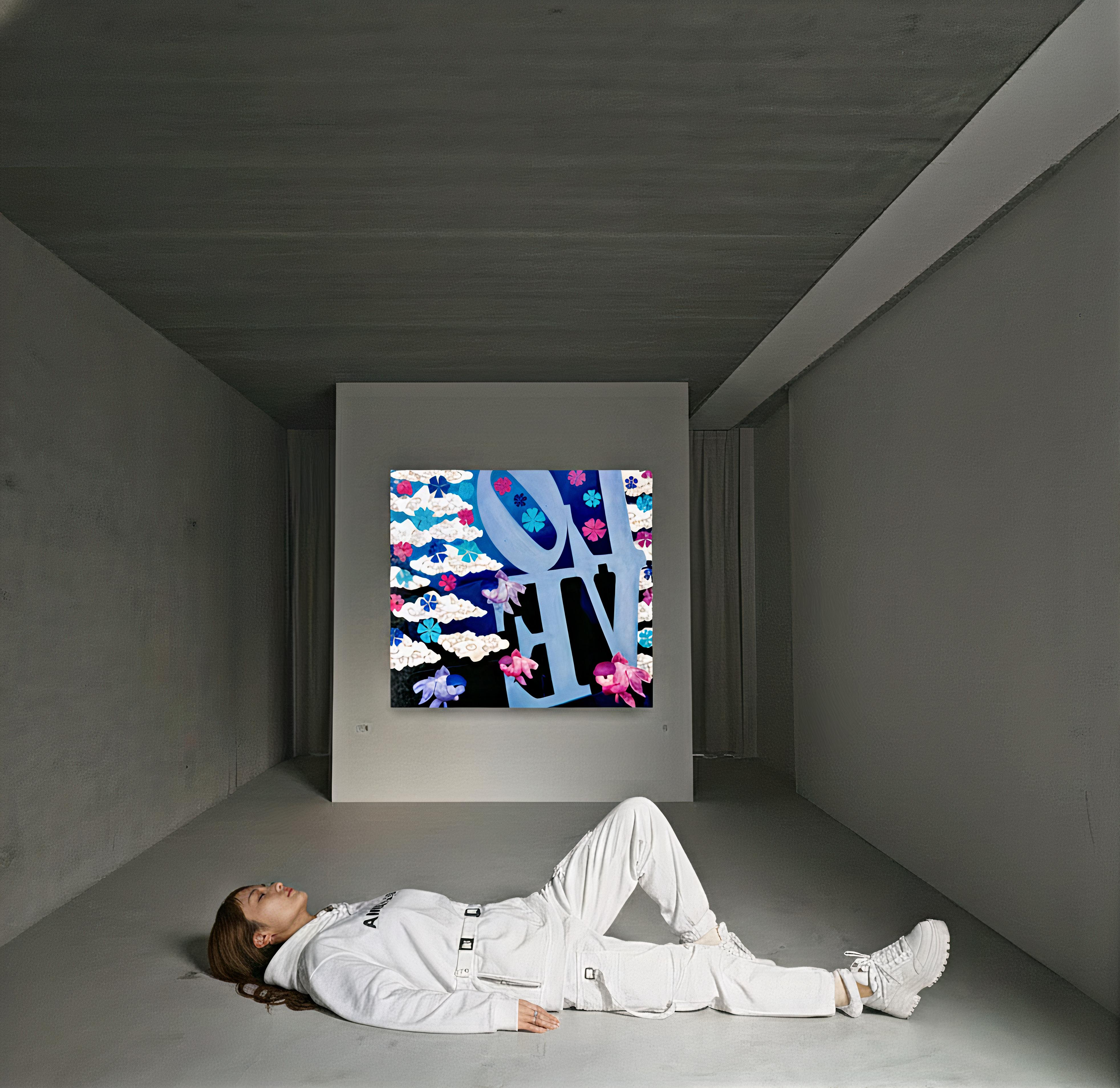 2011, unique artwork
Oil on canvas
47 1/5 × 52 × 1 1/5 in - 120 × 132 × 3 cm
The artwork is signed by the Artist & stamped with the logo of the Artist's studio on verso of the canvas
The artwork come accompanied with a formal Certificate of