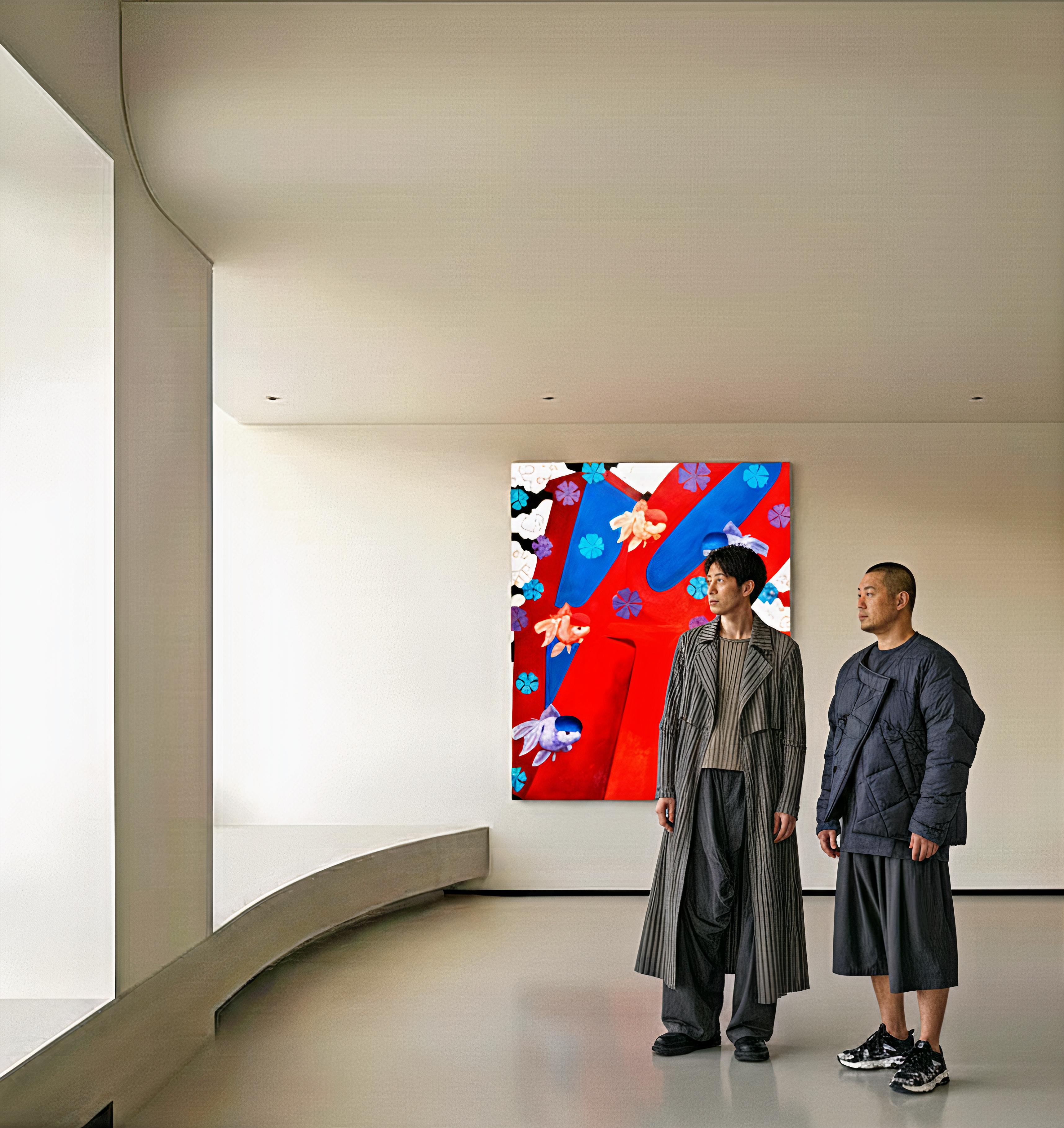 2011, einzigartige Kunstwerke
Öl auf Leinwand
55 1/10 × 45 7/10 Zoll - 140 × 116 cm
Das Kunstwerk ist vom Künstler signiert und mit dem Logo des Studios des Künstlers auf der Rückseite der Leinwand gestempelt.
Die Kunstwerke werden von einem