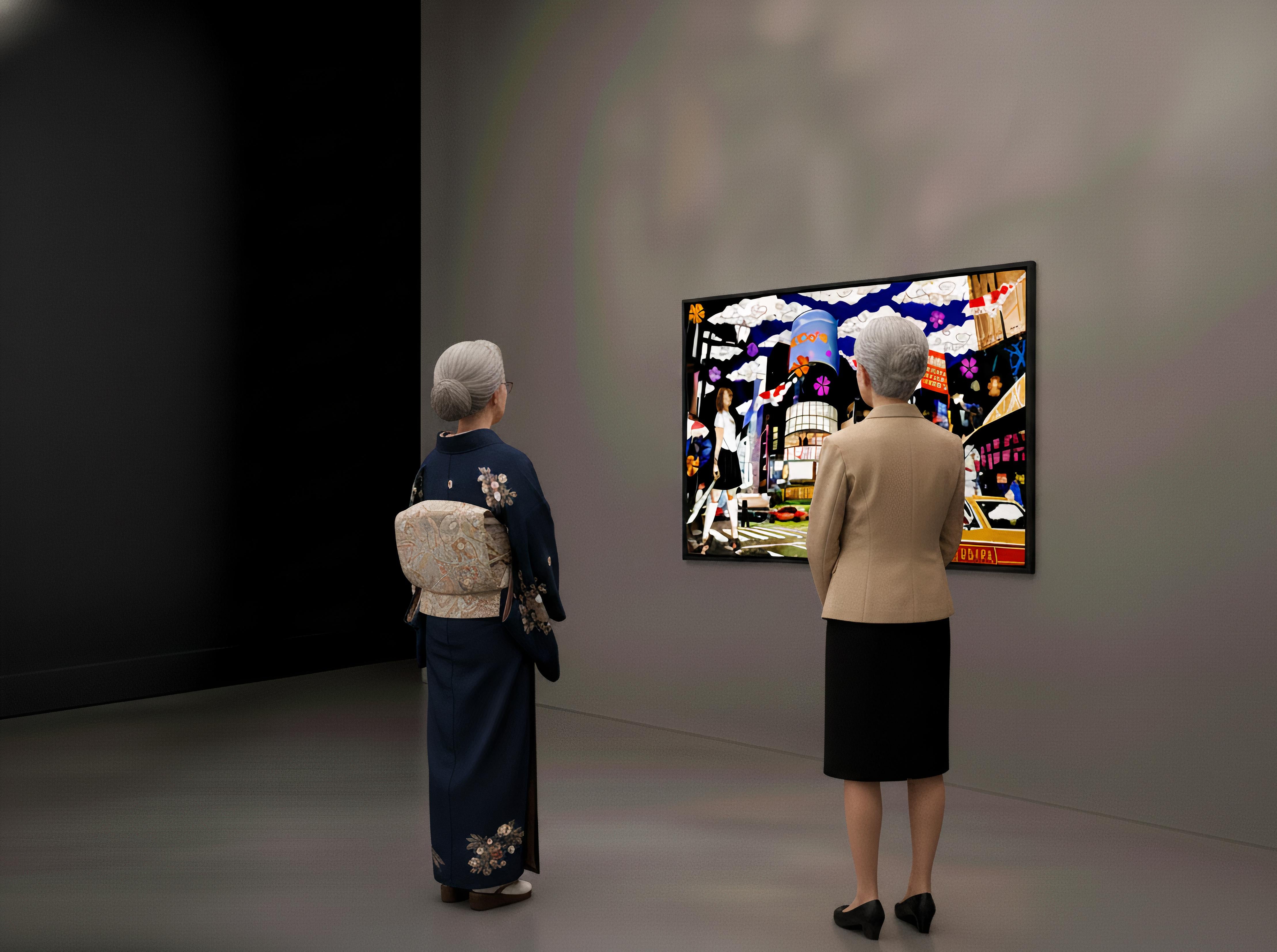 2011, unique artwork
Oil on canvas
31 1/2 × 47 1/5 × 1 1/5 in - 80 × 120 × 3 cm
The artwork is signed by the Artist & stamped with the logo of the Artist's studio on verso of the canvas
The artwork come accompanied with a formal Certificate of