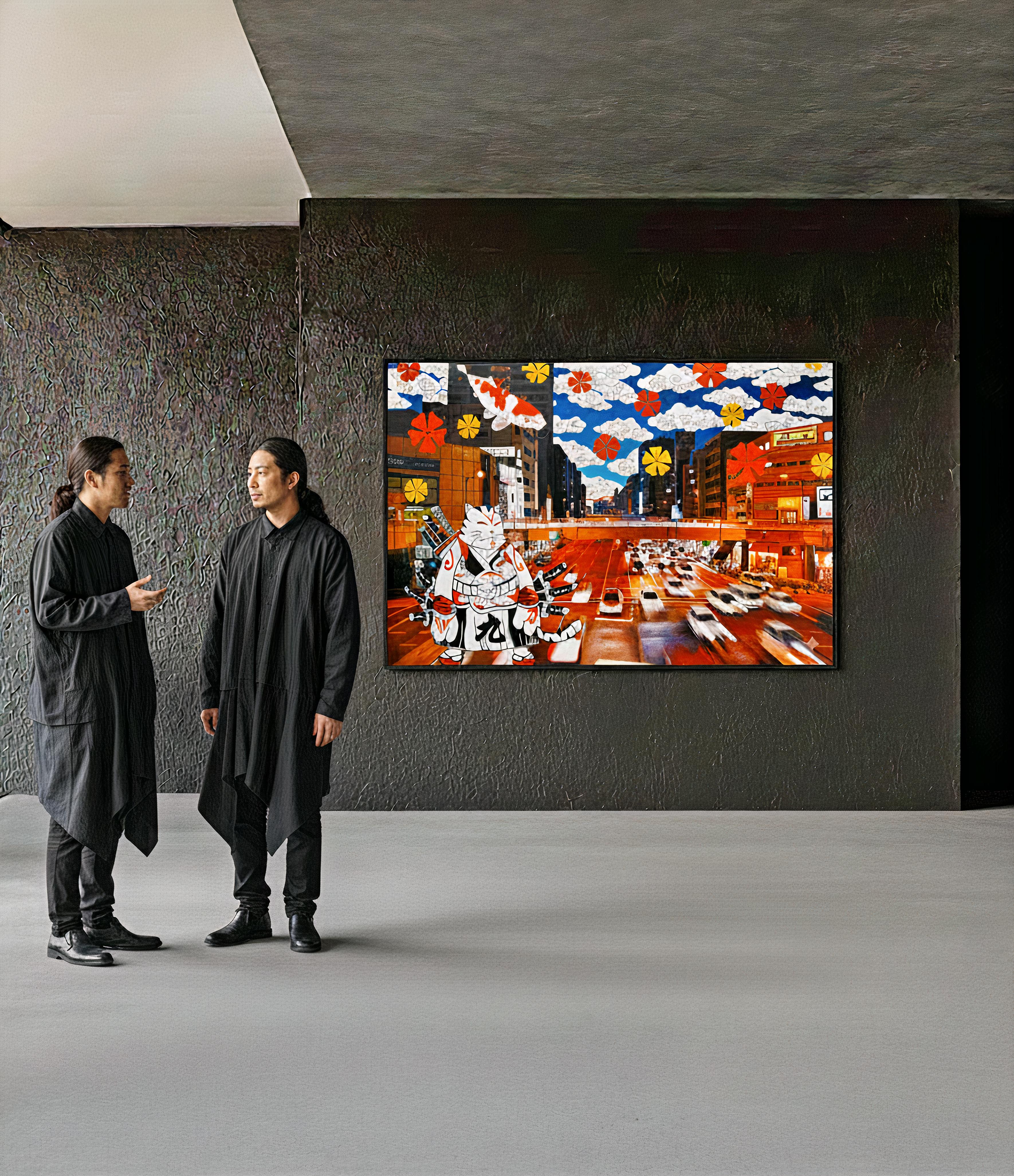 Nocturnal Echoes of Samuraicat: Kozokudoro Harmony im Angebot 1