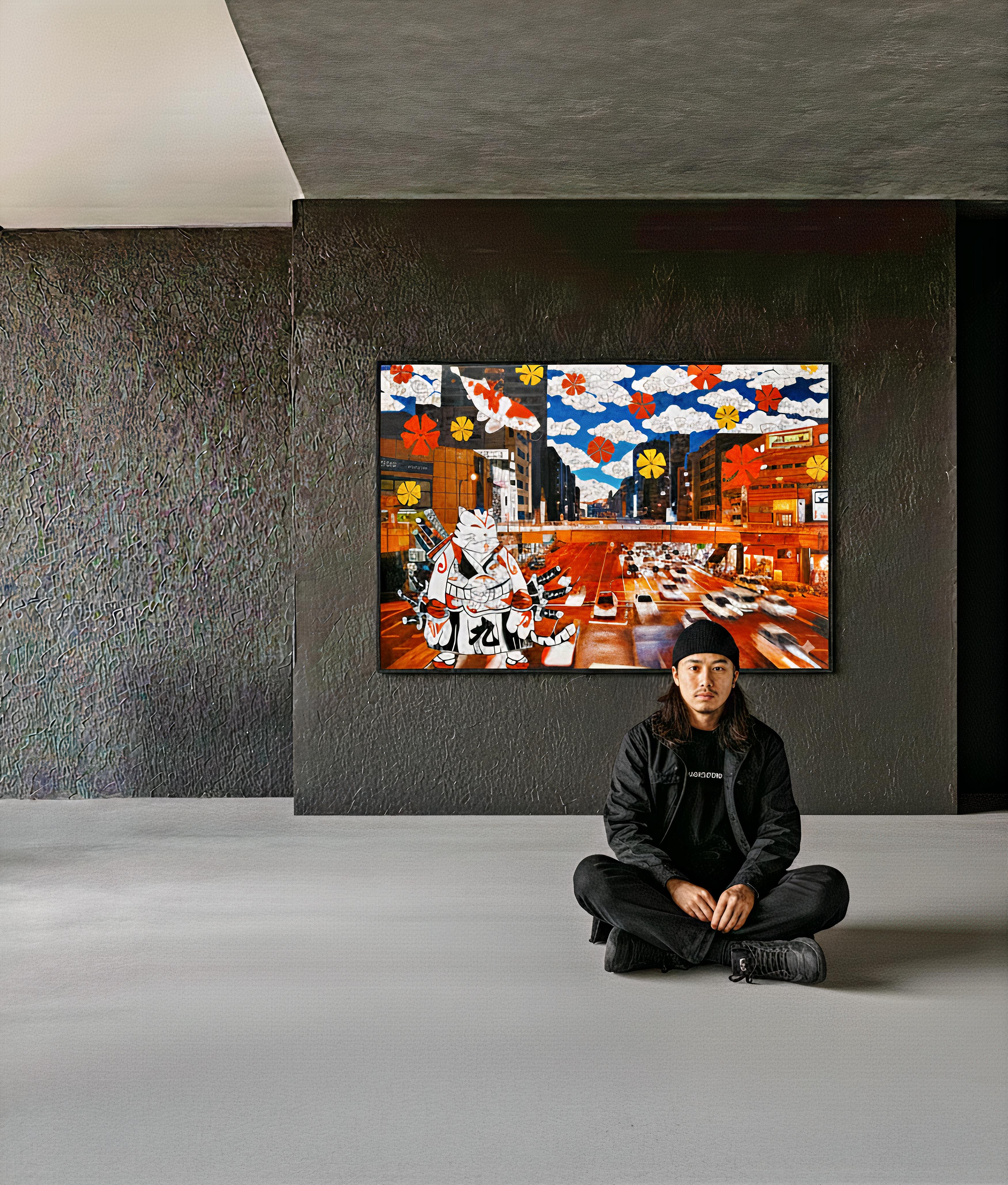 Nocturnal Echoes of Samuraicat: Kozokudoro Harmony im Angebot 2