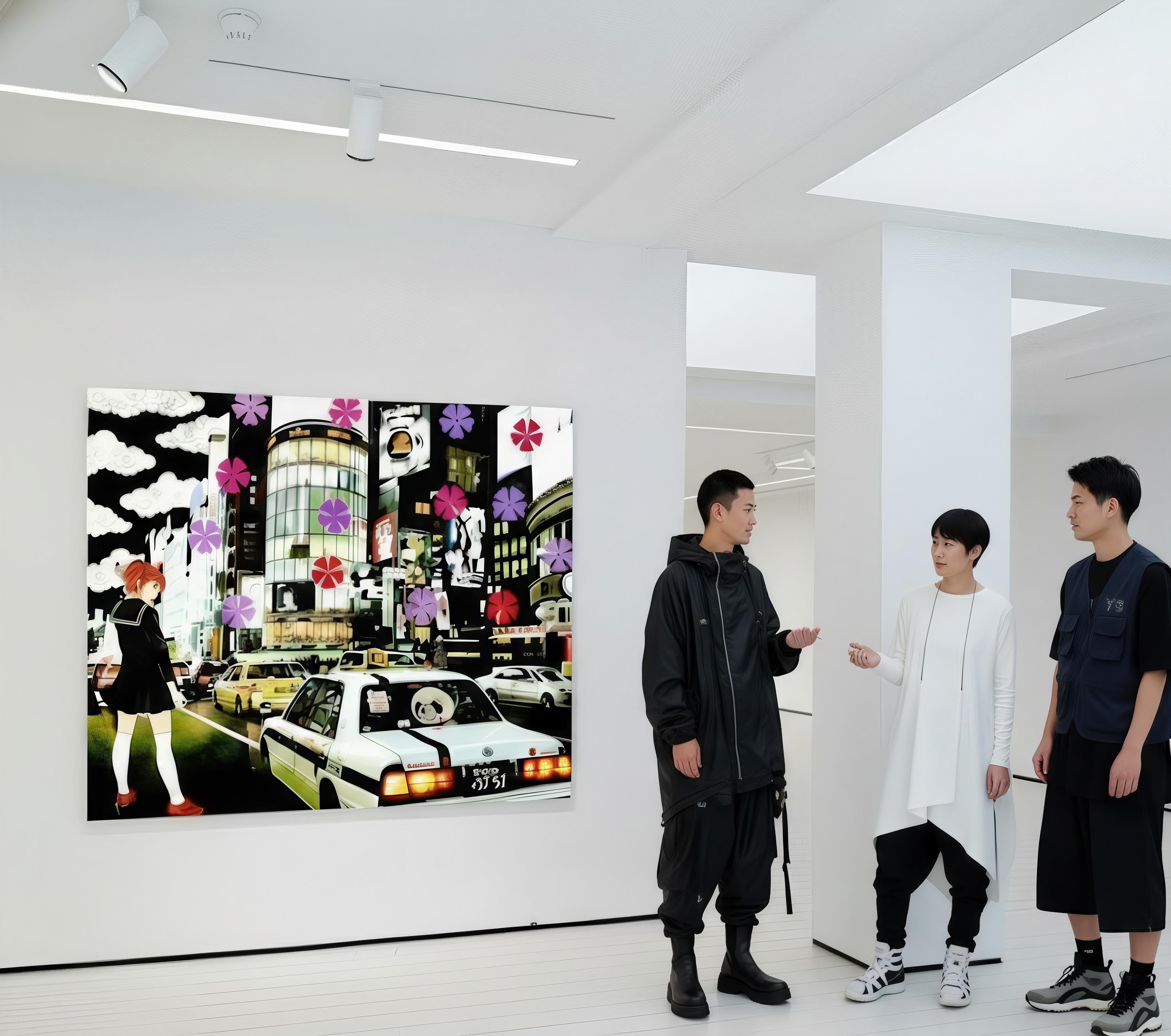 Pandasan 57-57 : Les fleurs de minuit dans l'ombre de Tokyo en vente 2